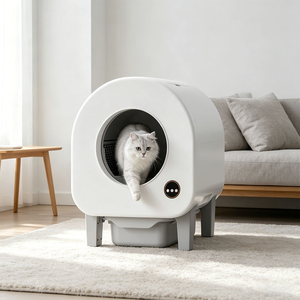 Safety Sensor Automatic Cat <b>Litter</b> <b>Box</b> mercado App Control Smart Cat Toilet for Pet Cats - Product Image 1
