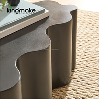 Table basse haut de gamme moderne pour hôtel, salon, villa de luxe, extérieur et usage commercial