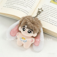 Peluche personnalisée de 5 cm, personnage de jeu d'anime de 10 cm, kawaii, Kpop, porte-clés en peluche, peluche personnalisée en forme d'étoile de mer