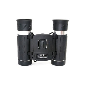 8x21 Compact Folding Binoculars with Center Focus System Best Small Travel Roof Prism Optics for Hunting Telescope Use - Product Image 3