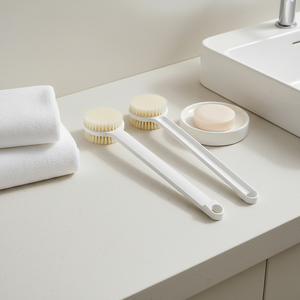 Nouvelle brosse de bain à long manche, exfoliante, massante pour la peau, brosse de bain pour le dos, le corps, la douche, nettoyage - Product Image 1