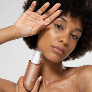 Aceite de bronceado corporal dorado de etiqueta privada con ingredientes veganos Sun Tan Shimmer Mousse Cream - Product Image 2