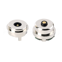 Connecteur d'alimentation magnétique micro circulaire HYTEPRO M423 à 2 broches, 2A 5 à 24V, à travers trou, pour appareils portables, dispositifs et électronique grand public