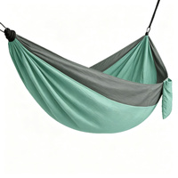 Hamac de camping en nylon ultraléger, portable, imperméable et respirant pour adulte, mobilier d'extérieur durable