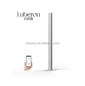 Diffuseur <span class=keywords><strong>d</strong></span>'huiles essentielles électrique en aluminium de style tour (sans eau) pour la <span class=keywords><strong>maison</strong></span> et l'hôtel, sur pied, contrôlé par application - Product Image 1