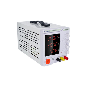 eTOMMENS Alimentation électrique CC linéaire réglable à faible ondulation eTM-605DF Affichage à 4 chiffres 60V 5A - Product Image 1