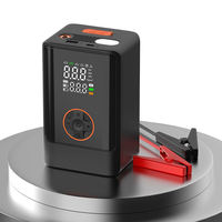 New Portable Tire Inflator Cordless ABS Jump Starter With Air Pump 8 in 1 14.8V Emergency Light for Car Bike Balls