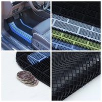 Tapis de sol de voiture imprimé universel, intérieur de voiture, antidérapants, 4 pièces, en caoutchouc