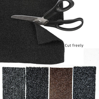 Tapis marin en polyester perforé à l'aiguille, résistant à l'eau, robuste et personnalisé, anti-dérapant, tapis superposé pour remorque de bateau