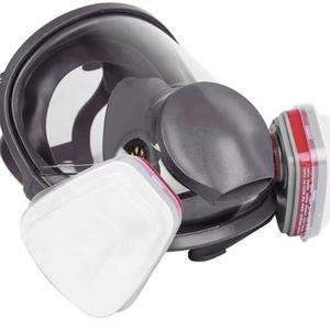 Masque respiratoire intégral en silicone 6800 avec double filtre, vente en gros d'usine - Product Image 2