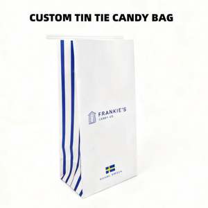 Bolsas de Papel Antigrasa para Dulces al por Mayor, Materiales Reciclados de Grado Alimenticio, Tamaño Personalizable para Empaque de Dulces y Galletas, OEM/ODM Disponible - Product Image 3