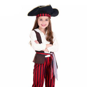 Set kostum anak-anak pesta tema karnaval Makeup gaun peran bermain peran putri anak perempuan poliester kualitas tinggi - Product Image 3