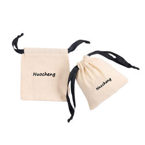 Сумка на шнурке из натурального органического хлопка - Product Image 1