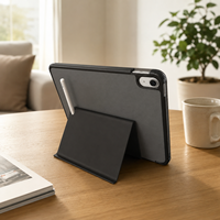 Support de tablette universel réglable pour bureau, support de bureau portable multi-angles avec emplacement pour stylet pour tablette iPad