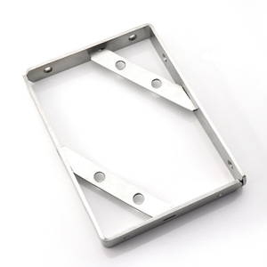 Soporte Triangular de Acero Inoxidable Haidibosi de 5 mm de Grosor, Soporte de Estante Pulido para Montaje en Pared - Product Image 2