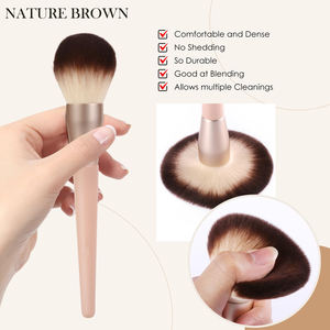 Juego <span class=keywords><strong>de</strong></span> brochas <span class=keywords><strong>de</strong></span> maquillaje facial Premium <span class=keywords><strong>de</strong></span> 5 piezas Beautiful Foundation Blush Blurring Angled Liner Crease Brushes - Product Image 3