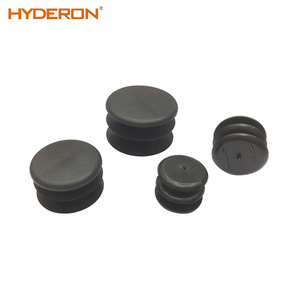 Hyderon Round <b>Plastic</b> Tube Plug Anti-Slip Furniture Felt Pad For Chair And <b>Stool</b> Feet - Product Image 3