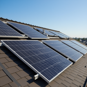 Paneles solares monocristalinos de 100W, módulo fotovoltaico de 23% de eficiencia para salida MC4, montaje en techo impermeable IP65 de aluminio, 2 uds. - Product Image 2