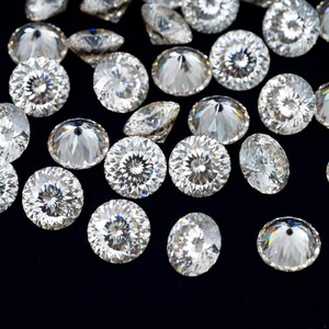 Diamants synthétiques clairs, pureté VVS1, taille brillant, moissanite 0,5-3 carats, certificat GRA, stylo testeur de diamants, fabrication de bijoux - Product Image 6