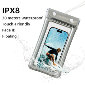 Sac gonflable universel en <span class=keywords><strong>PVC</strong></span> avec fermeture éclair flottante, pochette de rangement étanche <span class=keywords><strong>pour</strong></span> téléphone portable, étui étanche <span class=keywords><strong>pour</strong></span> sacs - Product Image 2