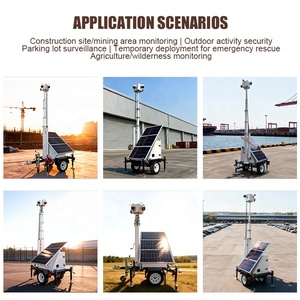 กล้องตรวจจับความเคลื่อ<span class=keywords><strong>น</strong></span>ไหวพลังงานแสงอาทิตย์แบบติดตั้งบนรถพ่วง<span class=keywords><strong>ขนาด</strong></span>เล็กสำหรับการรักษาความปลอดภัย - Product Image 5