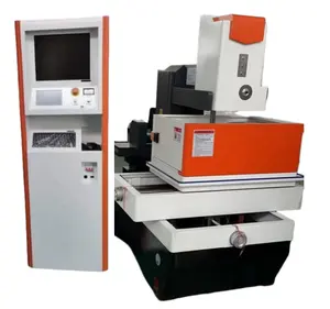 DK7745 Economical 5 Axis Fast Dk77 Series Cnc Wire Cut Edm Machine For Metal Middle Speed Edm Wire Cut Machine Controller