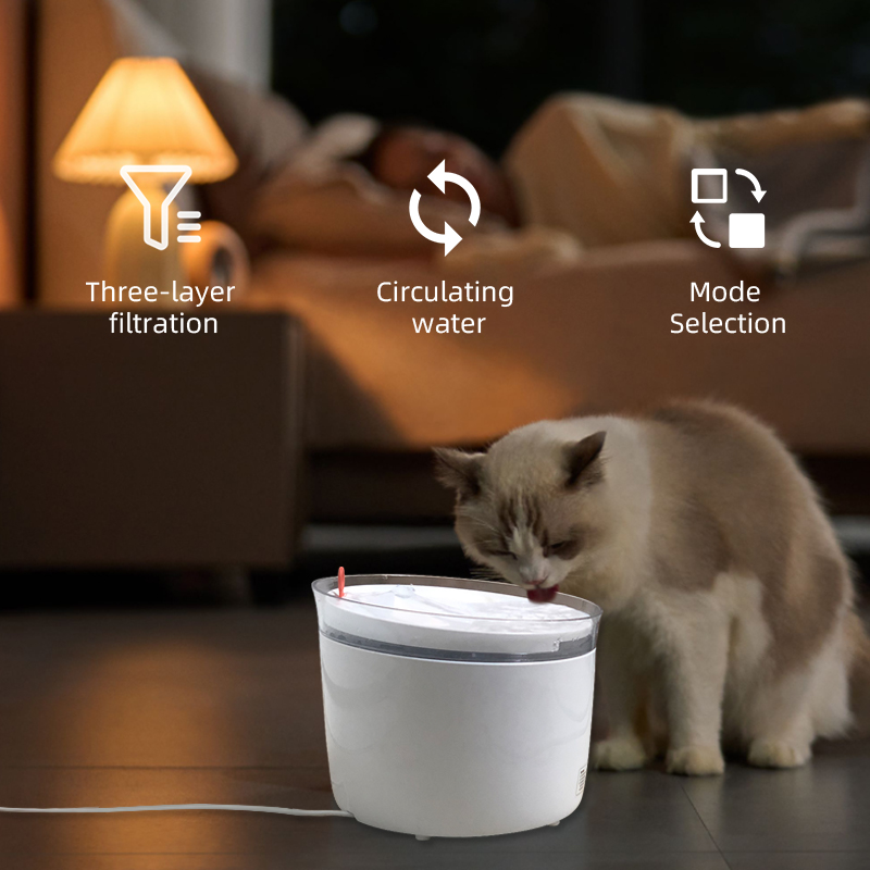 Pet Smart Electric Heater Fast Heating Lighting App-Controlled Foldable Low Noise White