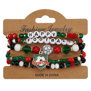 Braccialetto di Calcio USA Canada Messico 2026 Unisex, Bracciale con Perline per Tifosi di Eventi Sportivi - Product Image 6
