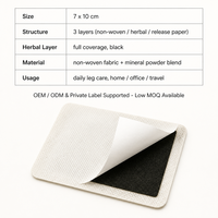 Patch de bien-être pour les jambes au bureau, confort optimal, ions négatifs, testé en laboratoire, OEM, marque privée, faible MOQ, fournisseur en gros, logo personnalisé