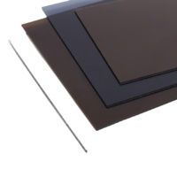 Plaque en polycarbonate massif de 1 mm, technologie de natation résistante à l'eau de mer et à la plage, Fomi en plaques, toit transparent pour l'extérieur