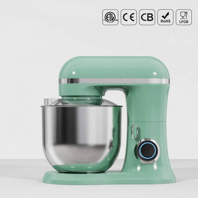 Professional Electric Stand Mixer 5L for Home and Bakery with Tilt Head Multifunctional Planetary Food Mixer