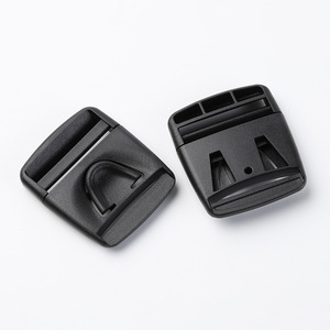 Hebilla de Liberación Lateral de Plástico de 38 mm, Negra, Duradera, para Correas de Bolsa, Accesorio Ajustable - Product Image 1