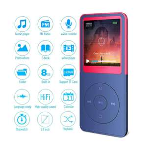 1.8 Inch LCD Screen <b>MP3</b> <b>Player</b> Button Operation Built-in Speaker Portable Sport MP4 Lossless Music <b>Player</b> - Product Image 6