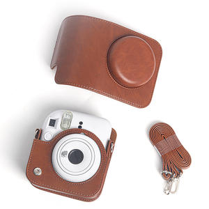 Nouvel étui instantané en PU personnalisé pour <span class=keywords><strong>appareil</strong></span> <span class=keywords><strong>photo</strong></span> Fujifilm <span class=keywords><strong>Instax</strong></span> <span class=keywords><strong>Square</strong></span> SQ1 Sac pour <span class=keywords><strong>appareil</strong></span> <span class=keywords><strong>photo</strong></span> avec sangle réglable - Product Image 6