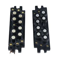 Connecteur d'alimentation pour module de charge automobile, mâle/femelle, en cuivre, à branchement rapide, 30kW/40kW 35A 380V, IP33