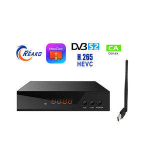 Ricevitore DVB-S2 H265 con Scatola in Metallo, Set-Top Box <span class=keywords><strong>FTA</strong></span> HD <span class=keywords><strong>TV</strong></span> Digitale GX6605H, Supporto USB Wi-Fi/LAN Dongle, Compatibile con Schede Conax Irdeto - Product Image 1