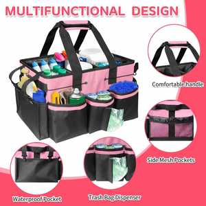 Large <b>Cleaning</b> <b>Caddy</b> <b>for</b> <b>Cleaning</b> Suppliers Organizer Wearable <b>Cleaning</b> Bag, Storage <b>Caddy</b> <b>for</b> Housekeeping - Product Image 2