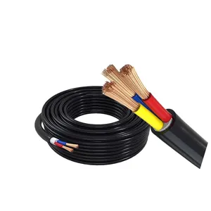 RVVP cable blindado de tamaño personalizado cable eléctrico conductor de núcleo de cobre puro eléctrico