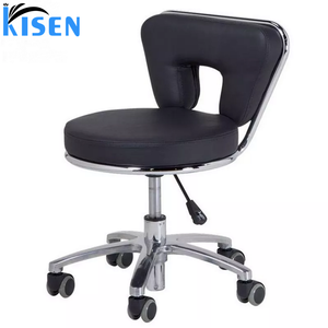 Kisen Salon Furniture <b>Stool</b> Chair Portable <b>Adjustable</b> Seat <b>Height</b> Hair Salon Chairs for Stylist or Spa Beauty Technician Use - Product Image 4