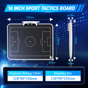Tableau de tactique LCD rechargeable pour le football Tableau de coaching magnétique pour le football Tableau LCD tactique électronique avec pièces magnétiques - Product Image 4