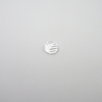 Lentille transversale en plastique de 15 degrés 8mm pour module de diode laser croisé rouge vert bleu