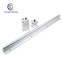 Soporte de aluminio SBR Bloque deslizante de eje óptico SBR10 12 16 20 25 30 35 40 50 Riel de guía lineal