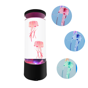 Lâmpada de Lava Jellyfish com Efeito de Água Sem Escovas, Decoração para Casa e Escritório, Lâmpada de Ambiente, Presente Inovador para Crianças e Mulheres - Product Image 5