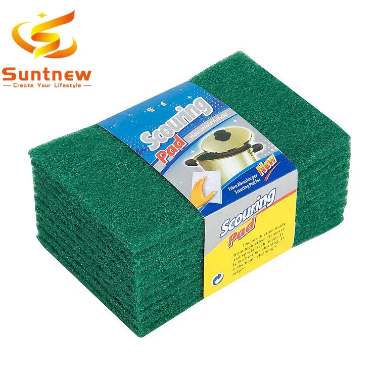 Mật Độ Cao Nhà Bếp Mạnh Mẽ Làm Sạch Cọ Rửa Pad, Không Scratch Miếng Cọ Rửa Đầy Màu Sắc