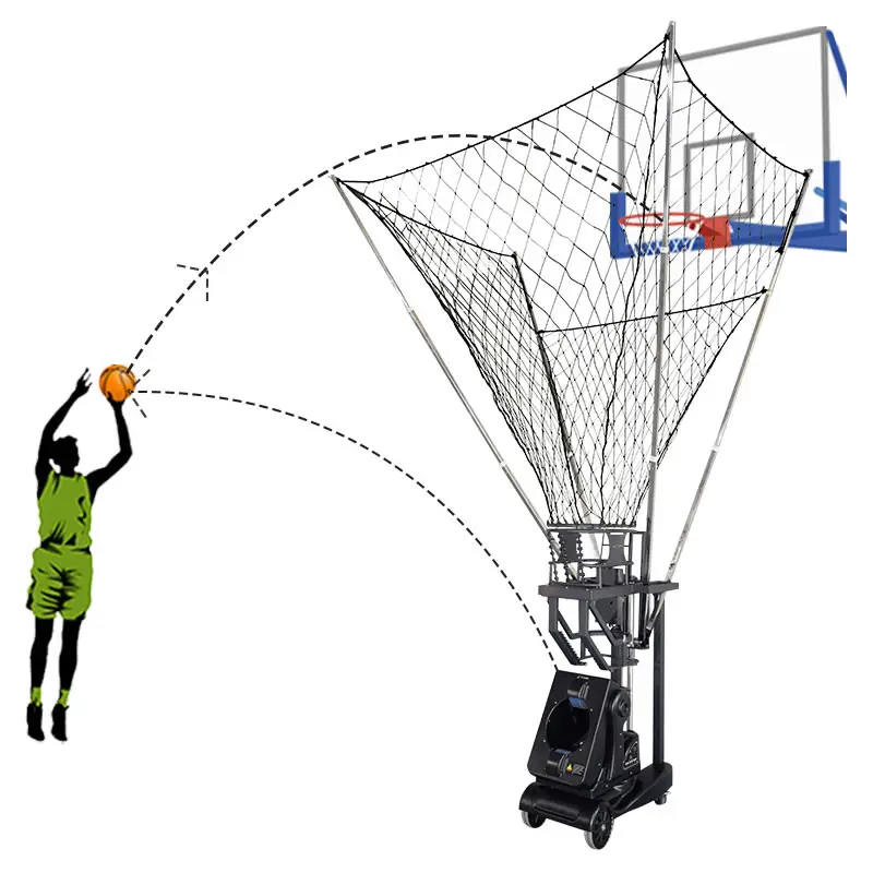 Shot Trainer Basket ball Distribute Basketball Intelligent Basketball Shooting Machine