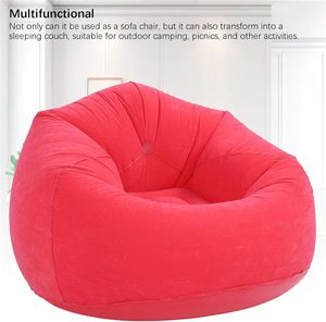 Home Decoration Eco-Friendly Waterproof PVC Lazy <b>Sofa</b> Washable Recliner Living Room Inflatable Comfortable - Product Image 5