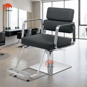 Équipement de salon de beauté, mobilier rotatif à 360°, chaise de <span class=keywords><strong>coiffure</strong></span>, chaise de barbier, chaise de coupe de cheveux - Product Image 3