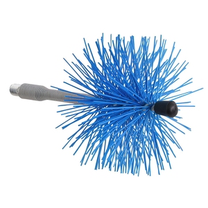 Spazzola per la pulizia del camino, asta flessibile in nylon, 120 mm. - Product Image 1