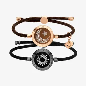 totwoo fine jewelry bracelet pour femme pulseras para parejas con sensor couple gift longdistance couple bracelets