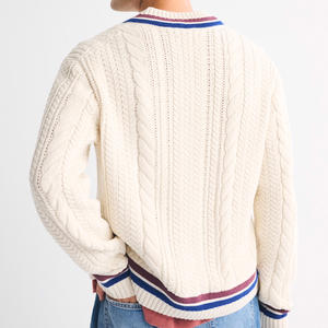 Produttore di Polo da uomo in maglia <span class=keywords><strong>Jacquard</strong></span> personalizzata maglia maglia Casual a maniche corte - Product Image 3